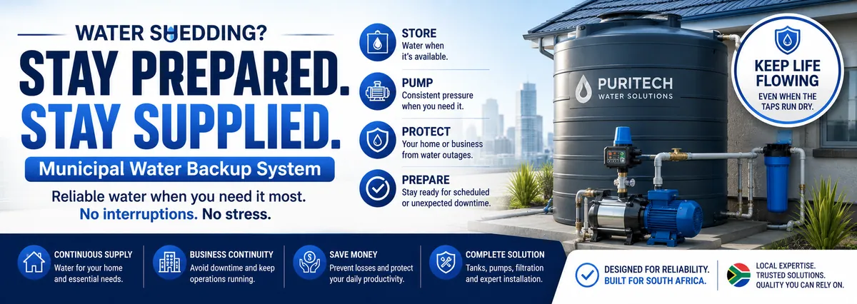 Municipal Water Backup System