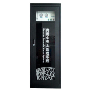 500 liters per hour industrial ro system black cabinet