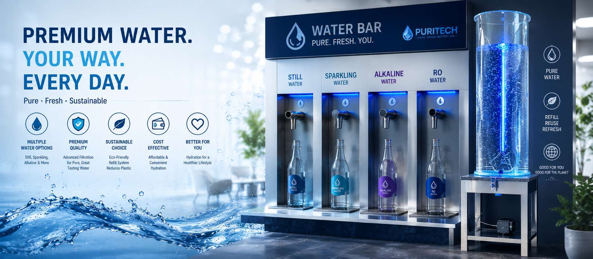 Puritech Water Bar