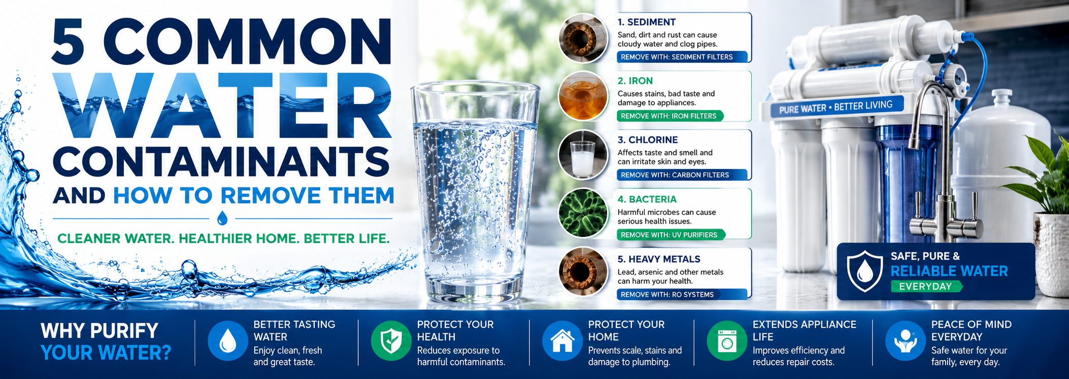 5 Common Water Contaminants