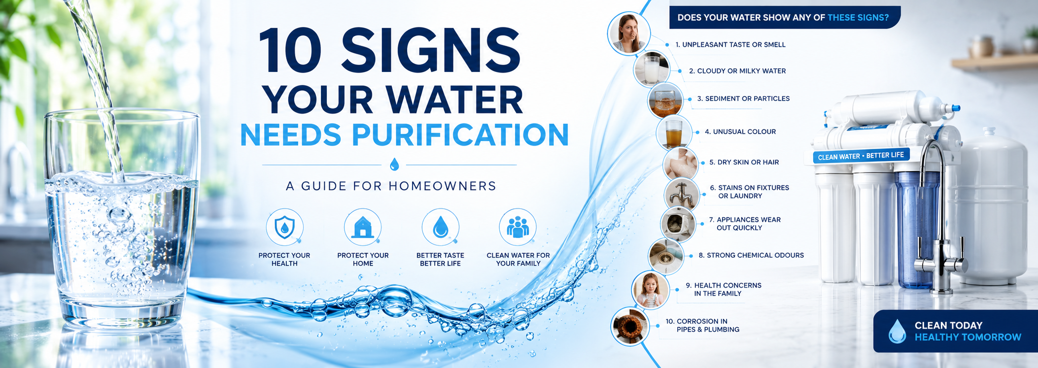 Signs Your Water Needs Purification