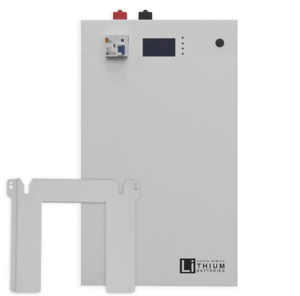 WHITE 51.2v 104Ah 5.3kWh LiFePO4 Lithium Iron Phosphate Wall Mount Solar UPS Battery