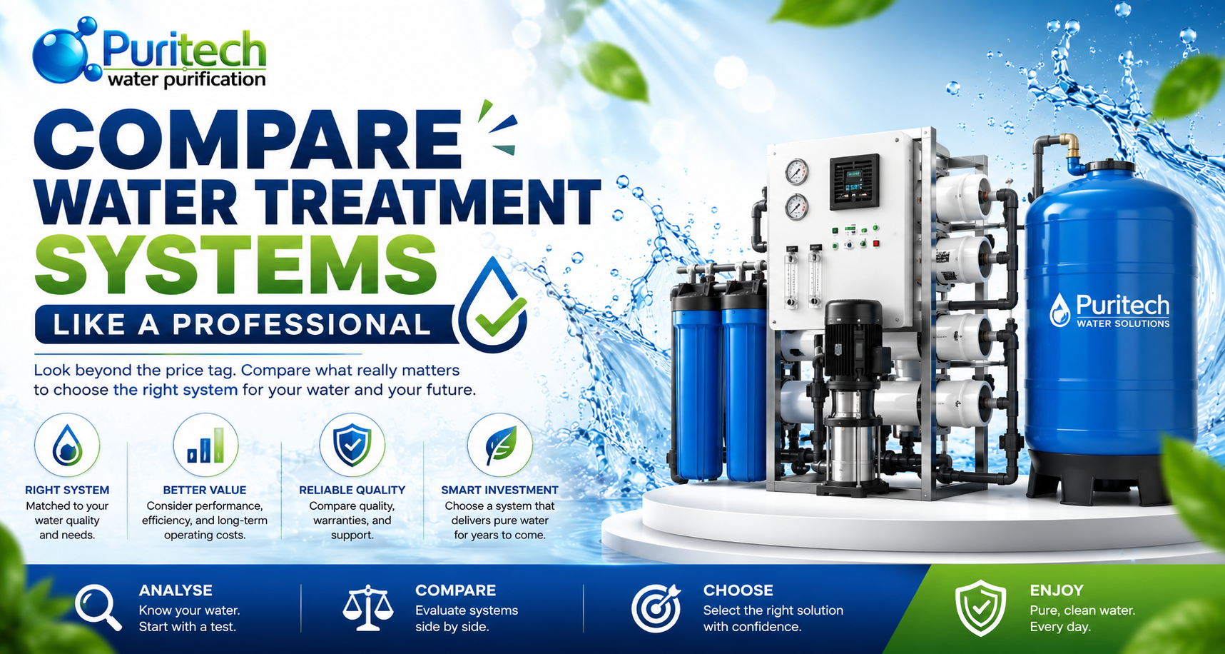 Compare Water Treatment Systems