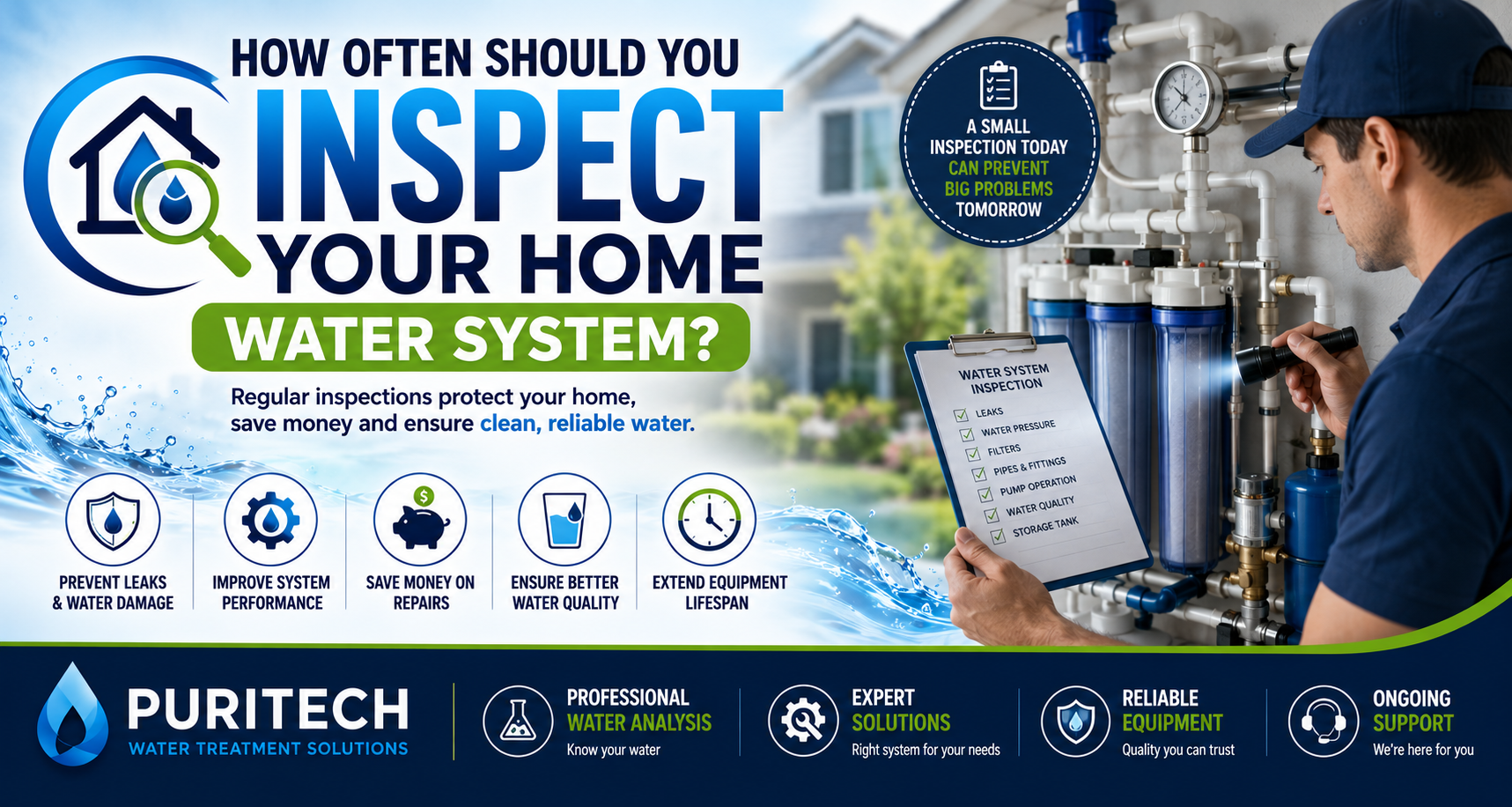 Inspect Your Home Water System