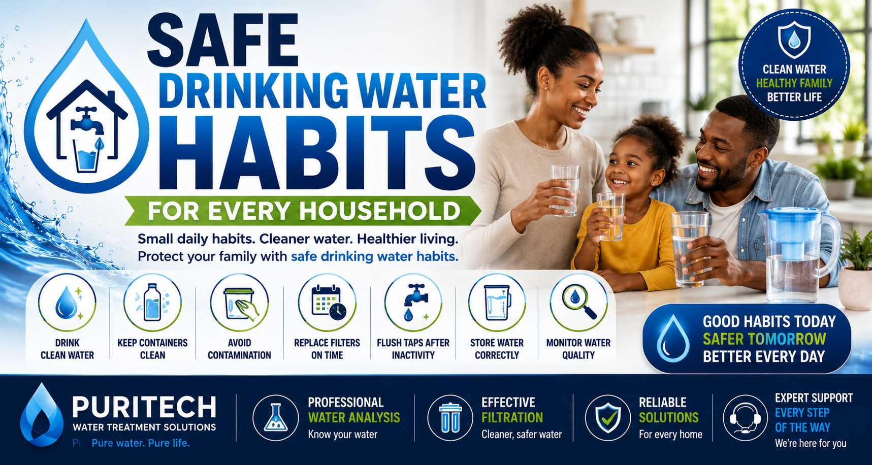 Safe Drinking Water Habits
