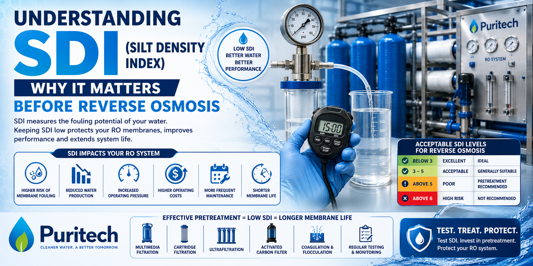 Understanding SDI Before Reverse Osmosis