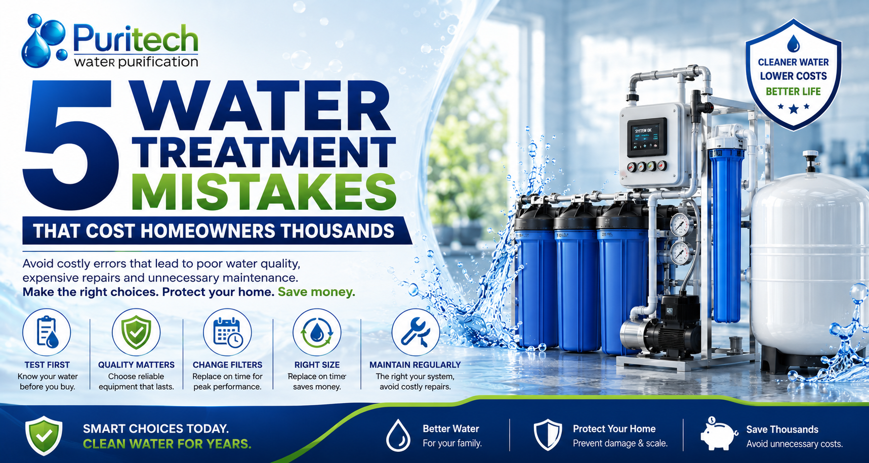 Water Treatment Mistakes