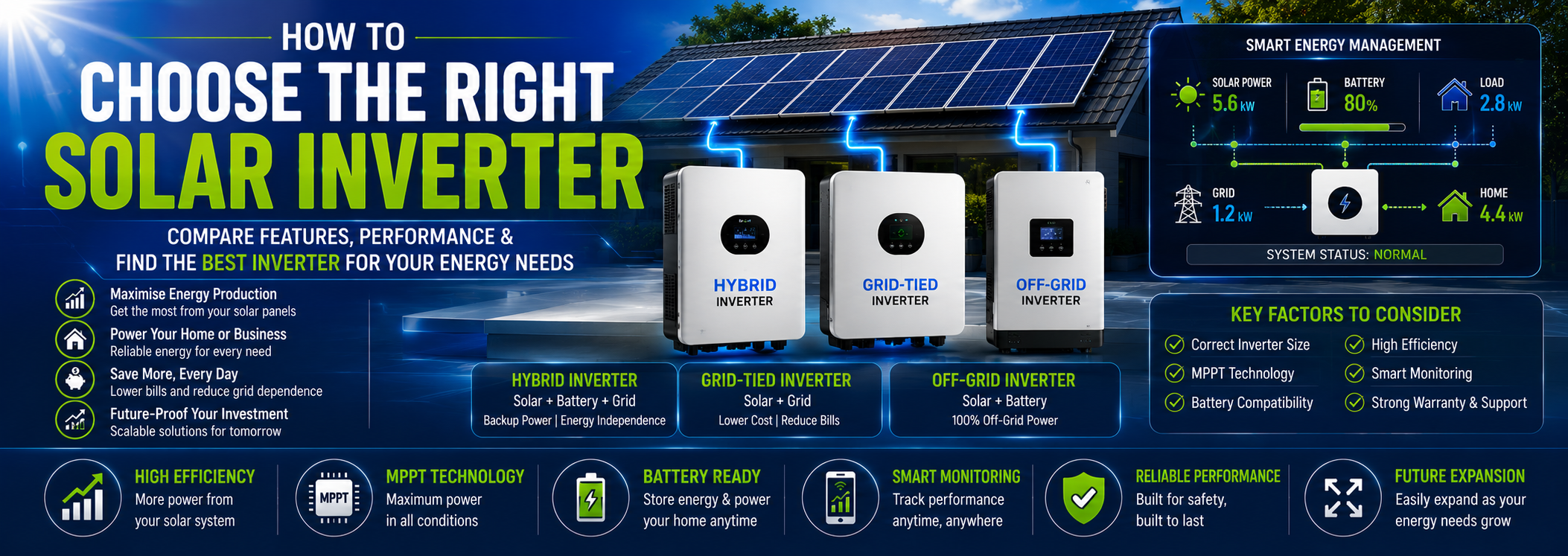 choose the right solar inverter