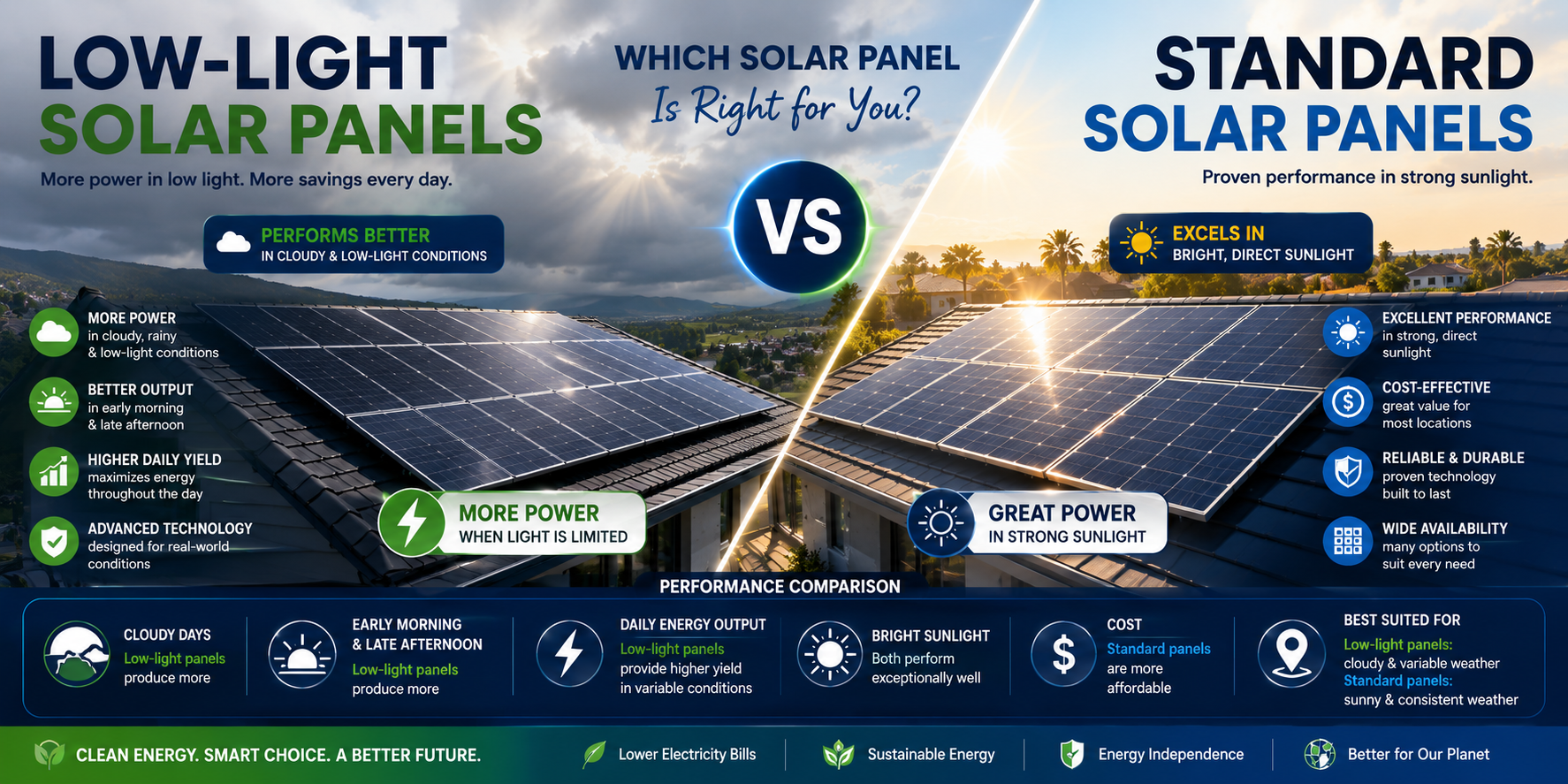 low-light solar panels