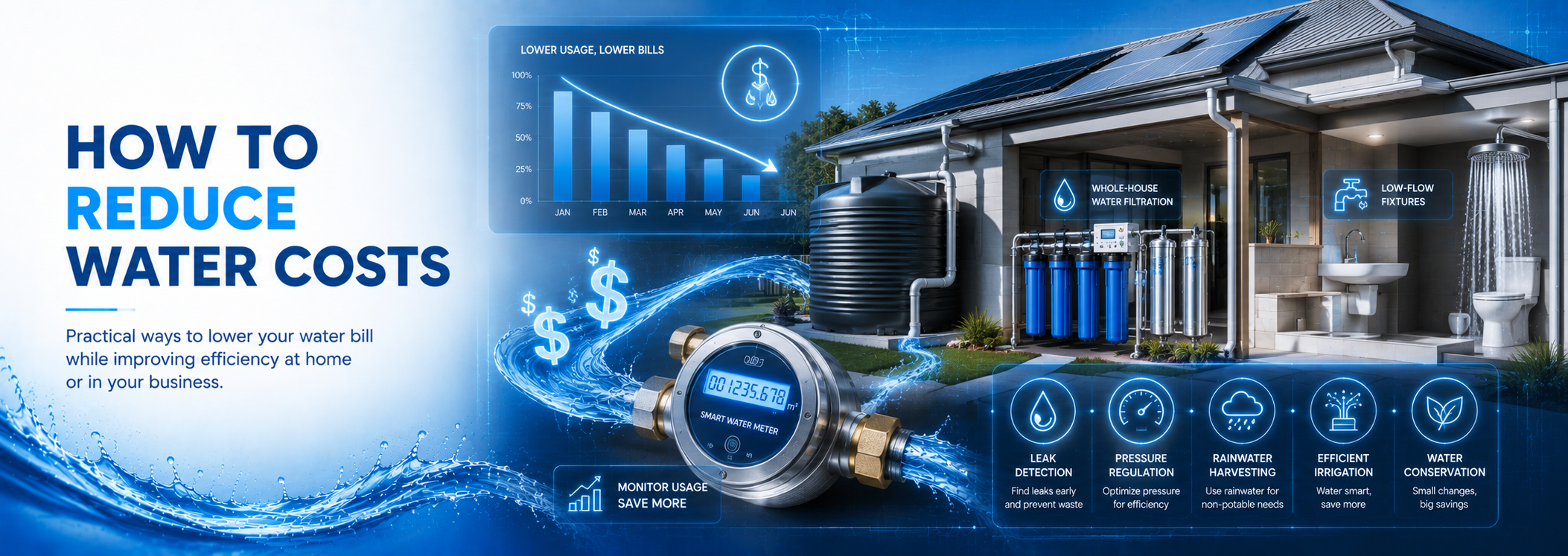 reduce water costs