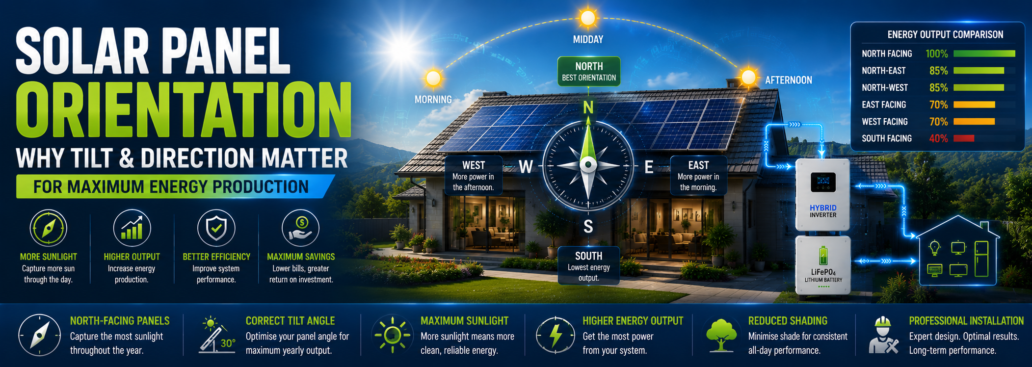 solar panel orientation