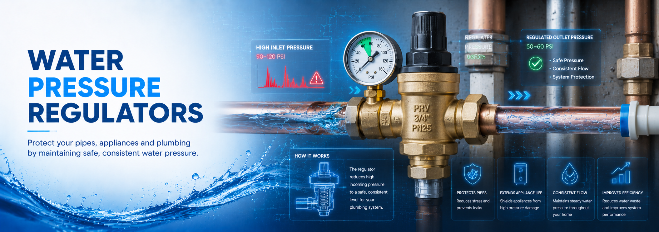 water pressure regulator
