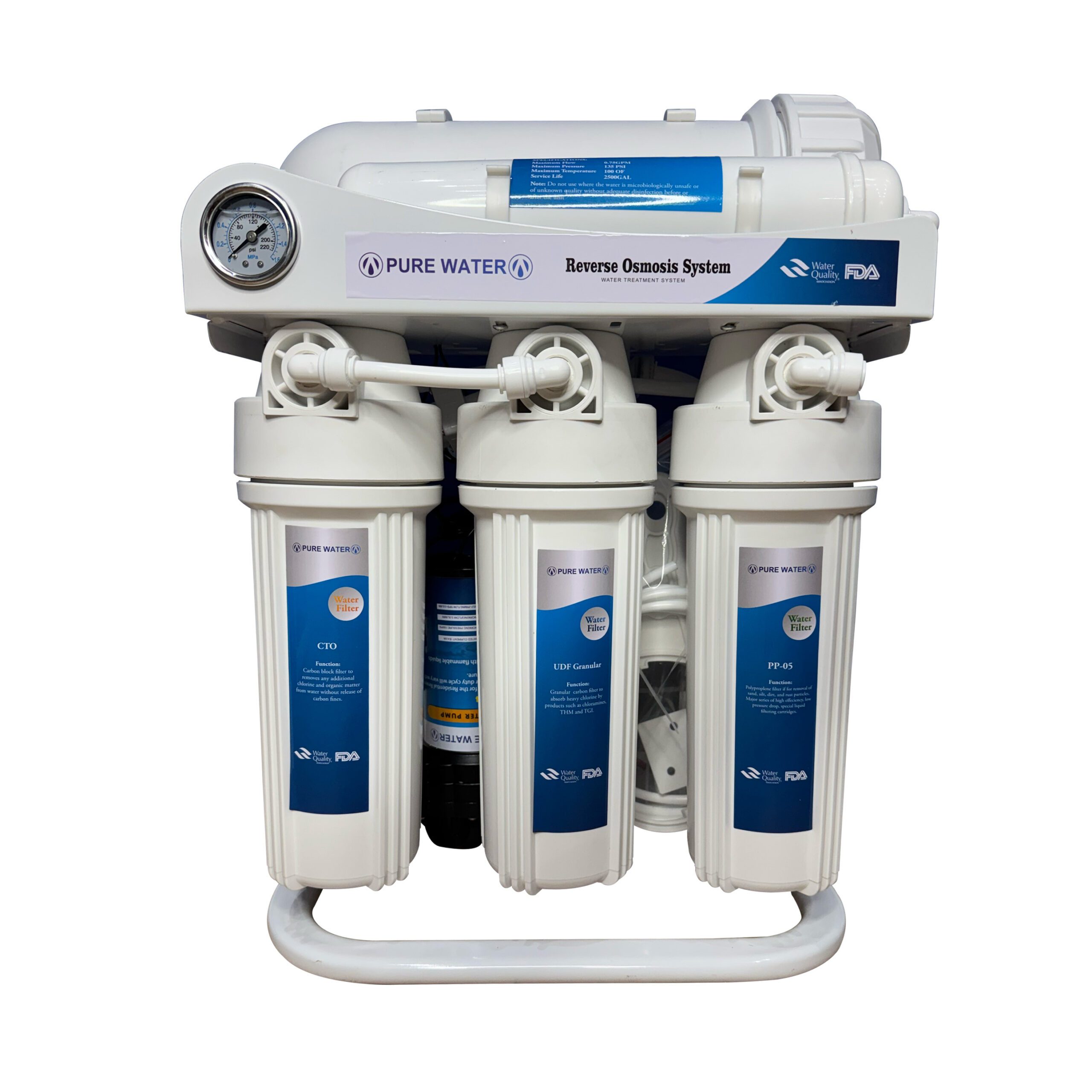 800GPD PureWater RO System